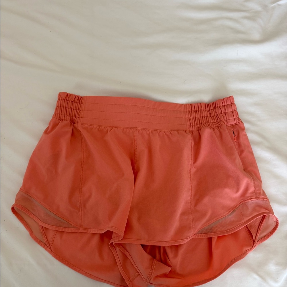 lululemon athletica Coral Athletic Shorts